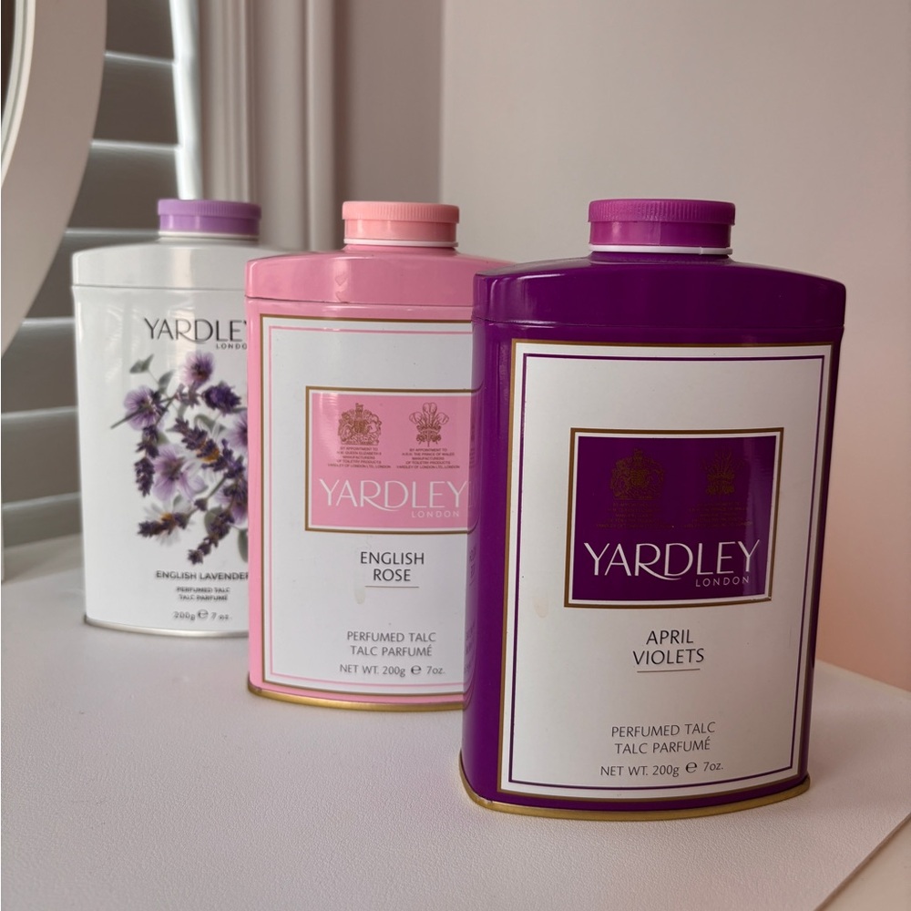 Yardley Talc Collectible Tins